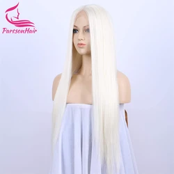 HD Transparente Lace Frontal Peruca para Mulheres, Pré Arrancado Cabelo Humano, Platina Cinza Loiro, Branco, 13x4, 13x6, #60 Cor