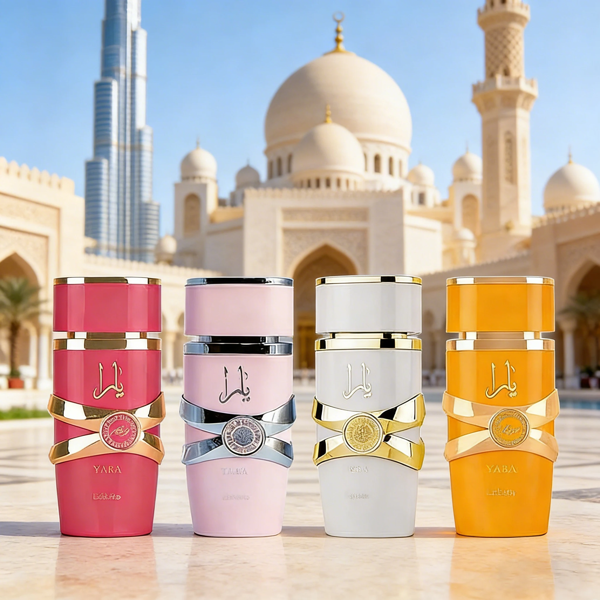 

Lattafa Yara Candy Long Lasting Fragrance Arabian Women's Perfume Portable Hair and Body Spray 100ML Long Lasting Fragrance