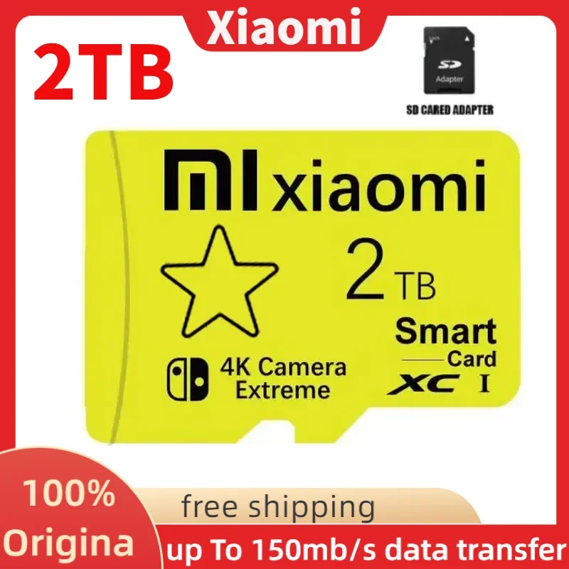 Xiaomi Memory Card Mini Micro SDXC Card Class 10 32GB 64GB 128GB 256GB U3 4K Ultra High Speed SD TF Flash Card For Camera PC