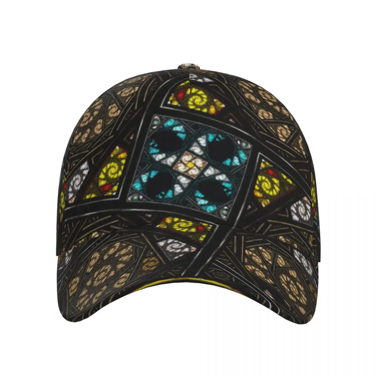 Fractal Symmetrical Partern Outdoor Sport Cap Baseball Hat Men Women Visor Street Hip Hop Caps