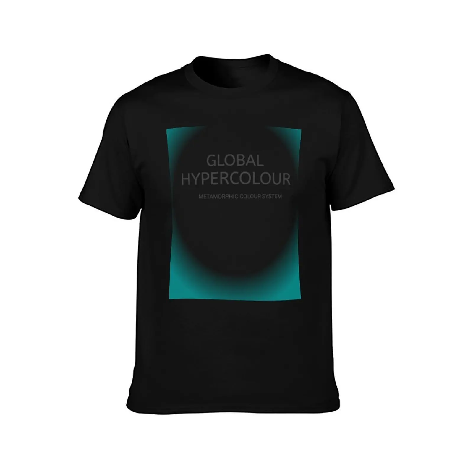 GLOBAL HYPERCOLOUR T-Shirt graphic t shirt vintage blue lock vintage graphic tee men graphic t shirts