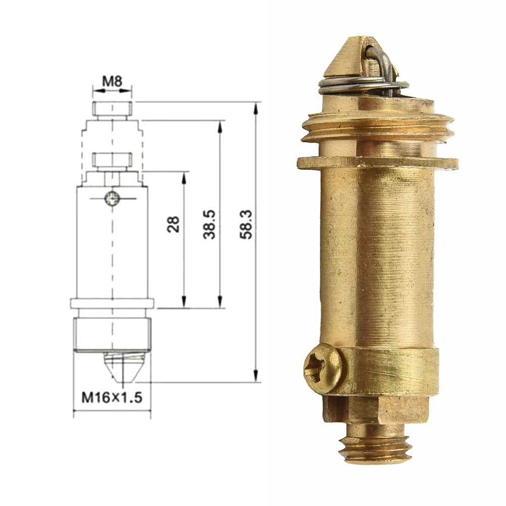 Replacement Washbasin Bouncing Core Basin Drain Stopper Universal Pop Up Bolt Spring Plug Sink Basin Drain Stopper Accessories