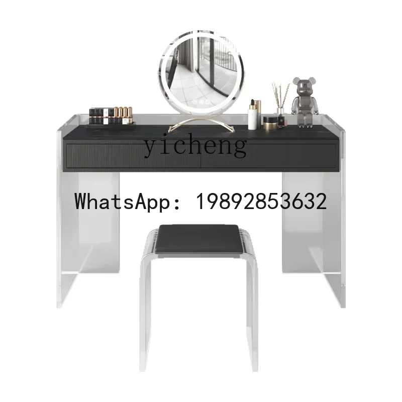 

ZZ Acrylic Dresser Bedroom Modern Simple and Light Luxury Premium Dressing Table Makeup Table