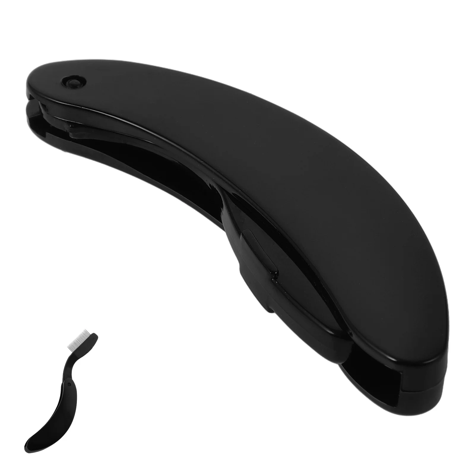 Peine de pestañas para cejas, herramienta de maquillaje para mujeres, separador de pestañas de Metal portátil, cuidado de dientes densos, moldeador, viaje diario