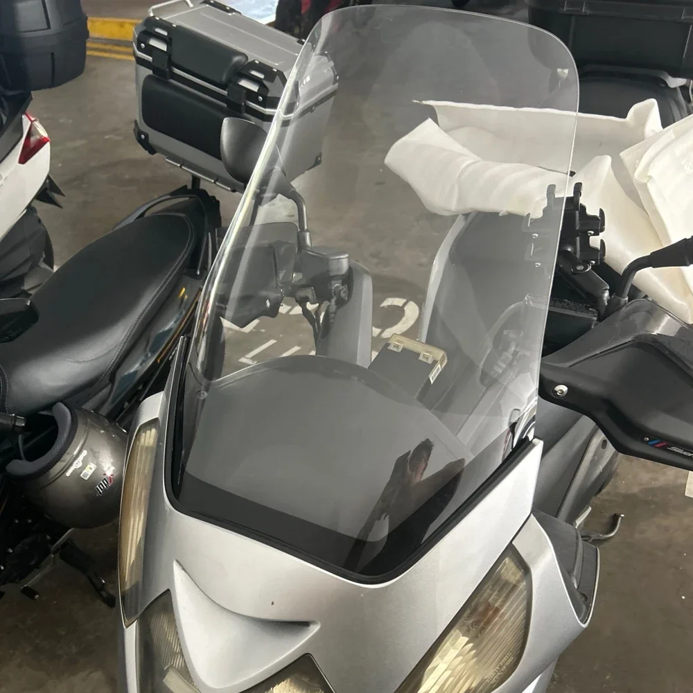 

For Honda Silver Wing 400 Windscreen Motor Windshield Scooter Screen Deflector Glass GT600 GT 600 GT400 2001 02 03 04 05 06 2007