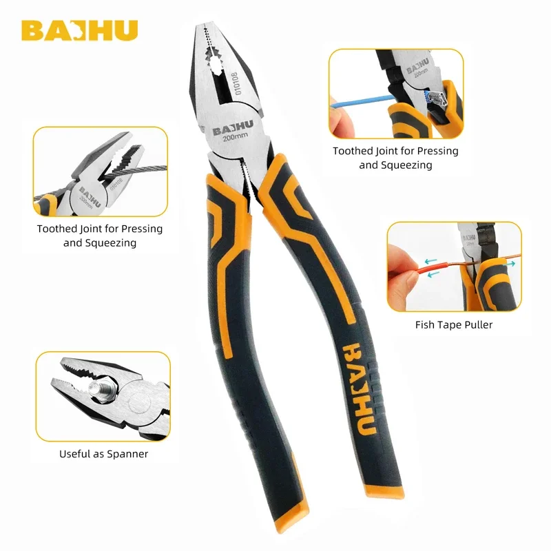 

NewStyle Steel Wire Pliers for Electrician Maintenance Labor-Saving and Multifunctional Pliers for Industrial and Household Use