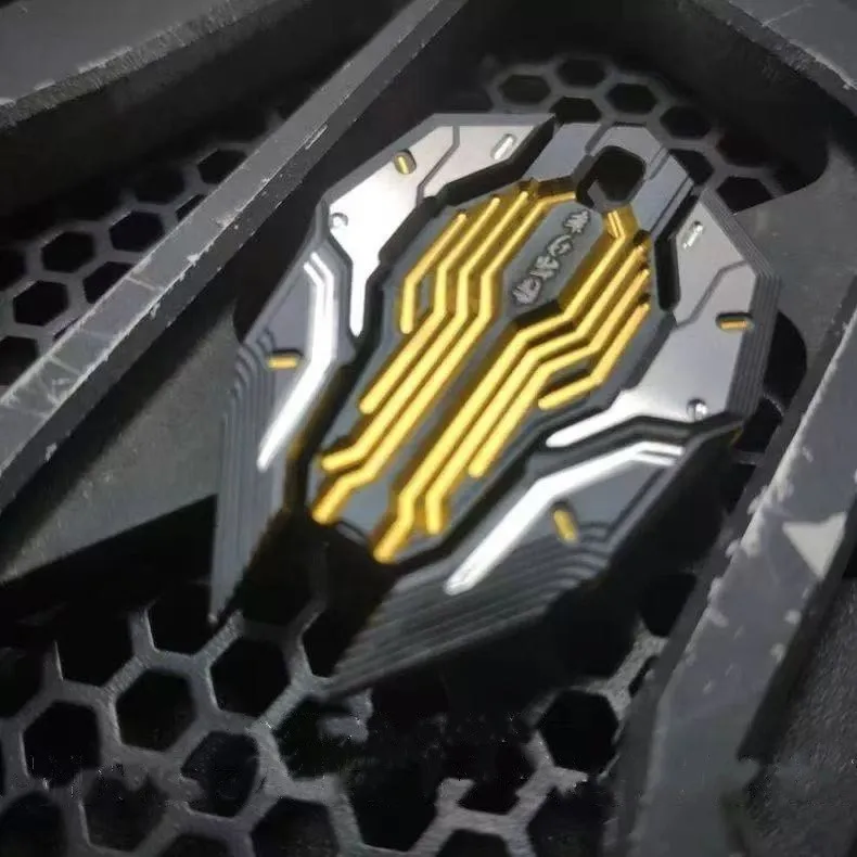 Jingzhe Machinery Original Code Echo Cyberpunk Sci-Fi Pendant Ornament