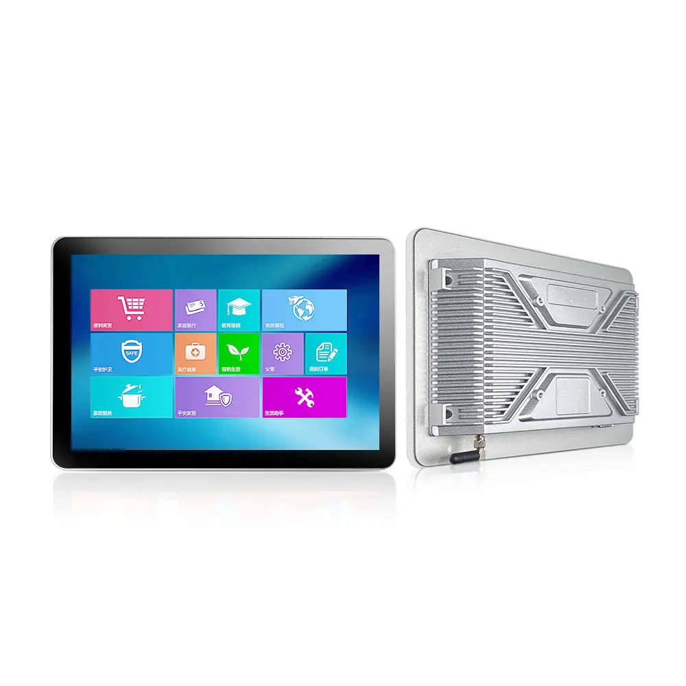 

21.5 Inch Ultrathin Touchscreen All-in-one I3 I5 Industrial Computer Display With Vertical Touchscreen And Industrial Flat POE