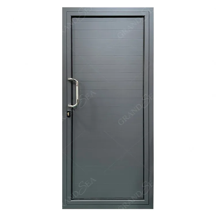 construction building profile cheap price aluminium apartment door entrance doors