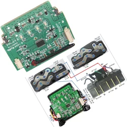C&P For HILTI 21.6V PCB  BMS Without Battery And Case B18/2.6 B22/2.6CPC B18 B22 18CPC SCW22-A AG125-A22 WSR22-A SFL22-A