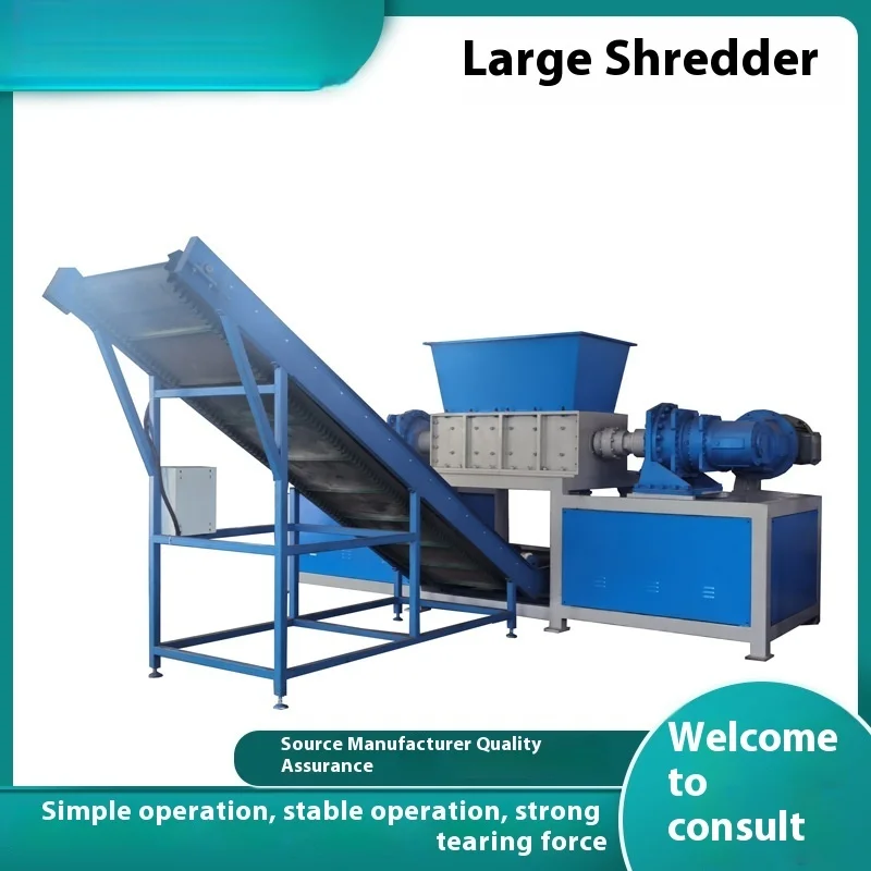 

Large Multifunctional Shredder, Small Rubber And Plastic Crusher, Wood Bone, Household Waste, Scrap Iron Crusher Wood Chipper