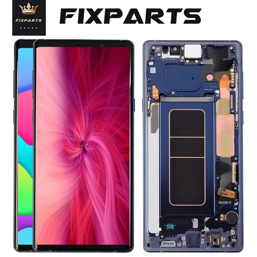 

Tested For 6.4" SAMSUNG GALAXY Note 9 LCD Display Touch Screen Digitizer Assembly Replacement For SAMSUNG Note 9 LCD