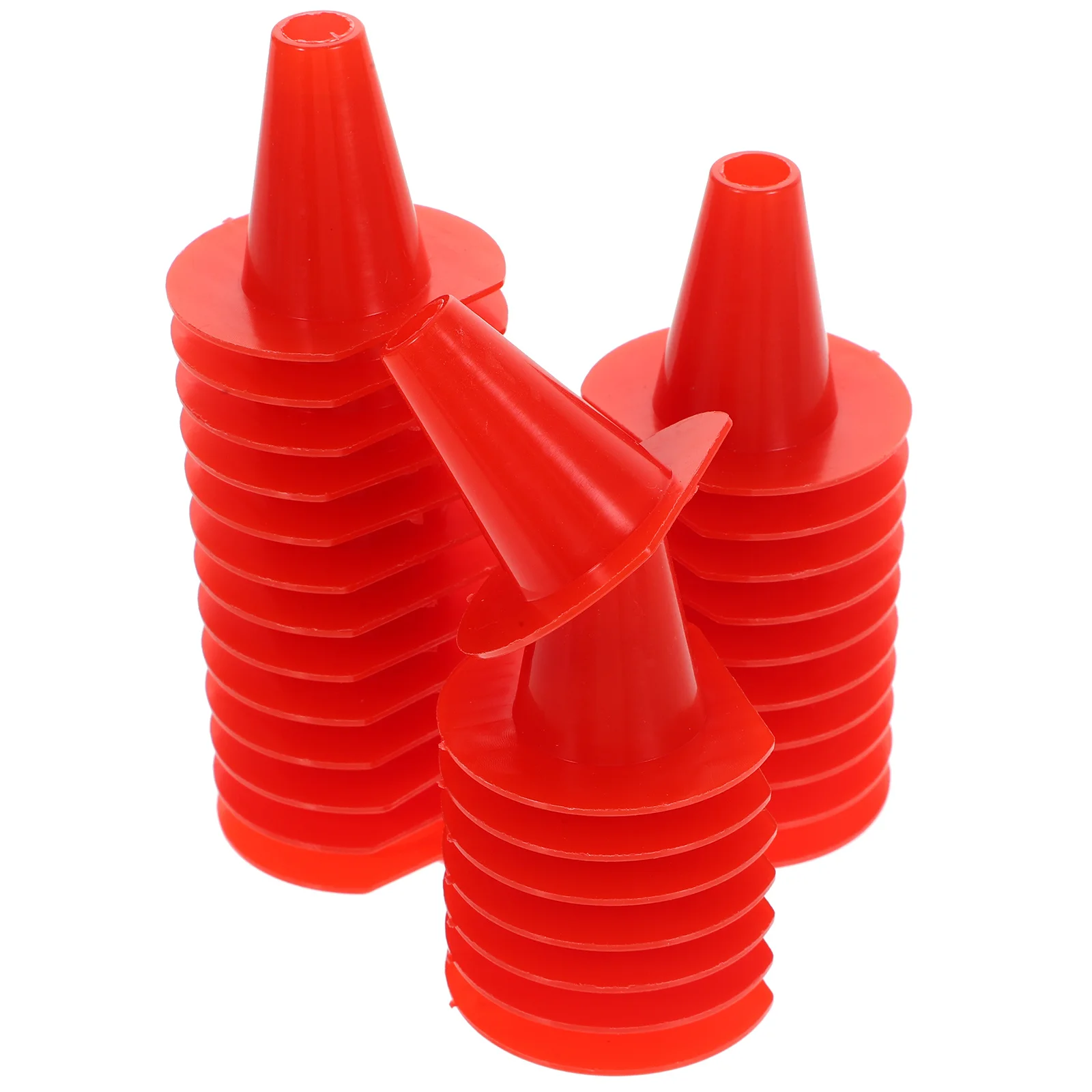 

50Pcs Plastic Cone Gate Bee Nest Door Vents for Beehive Box Entrance Exit Honey Collecting Beekeeping Supplies