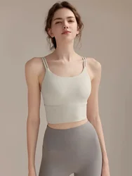 Women's Yoga Vest Fitness Running and Yoga Training Women's Running Tank Top for Yoga Sexy Breathable Underwear For Women Gym