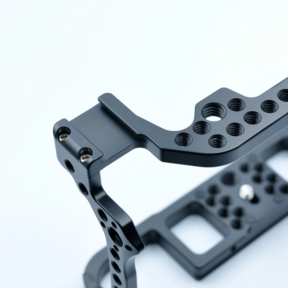 

Клетка для камеры B48A для Canon EOS R с резьбовыми отверстиями 1/4 3/8, насадка для микрофона Magic Arm, заполняющий светильник