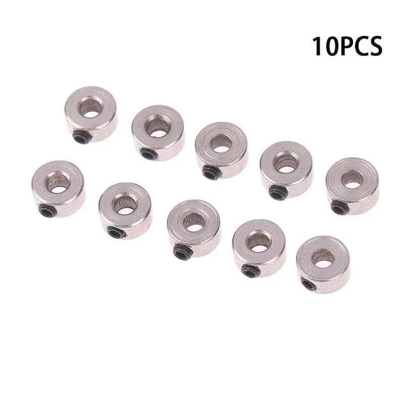 10PCS Wheel Collar Locker Shaft Axle Steel Bushing Landing Gear Stopper Inner Dia 2.1/3.1/4.1/5.1MM For RC Airplane