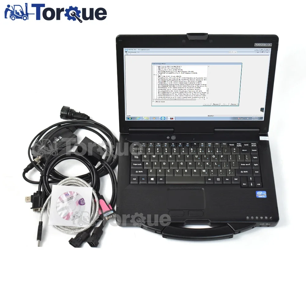 

Thoughbook CF53 laptop+Linde Canbox doctor Linde pathfinder Linde forklift truck diagnostic tool