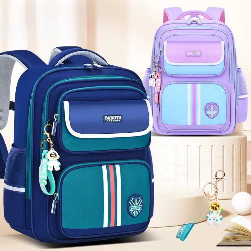 

Pabutt Rabbit Kids School Bag Large Capaci Dual oulder Bag for Primary School Students Anti Fatigue Spine Protection