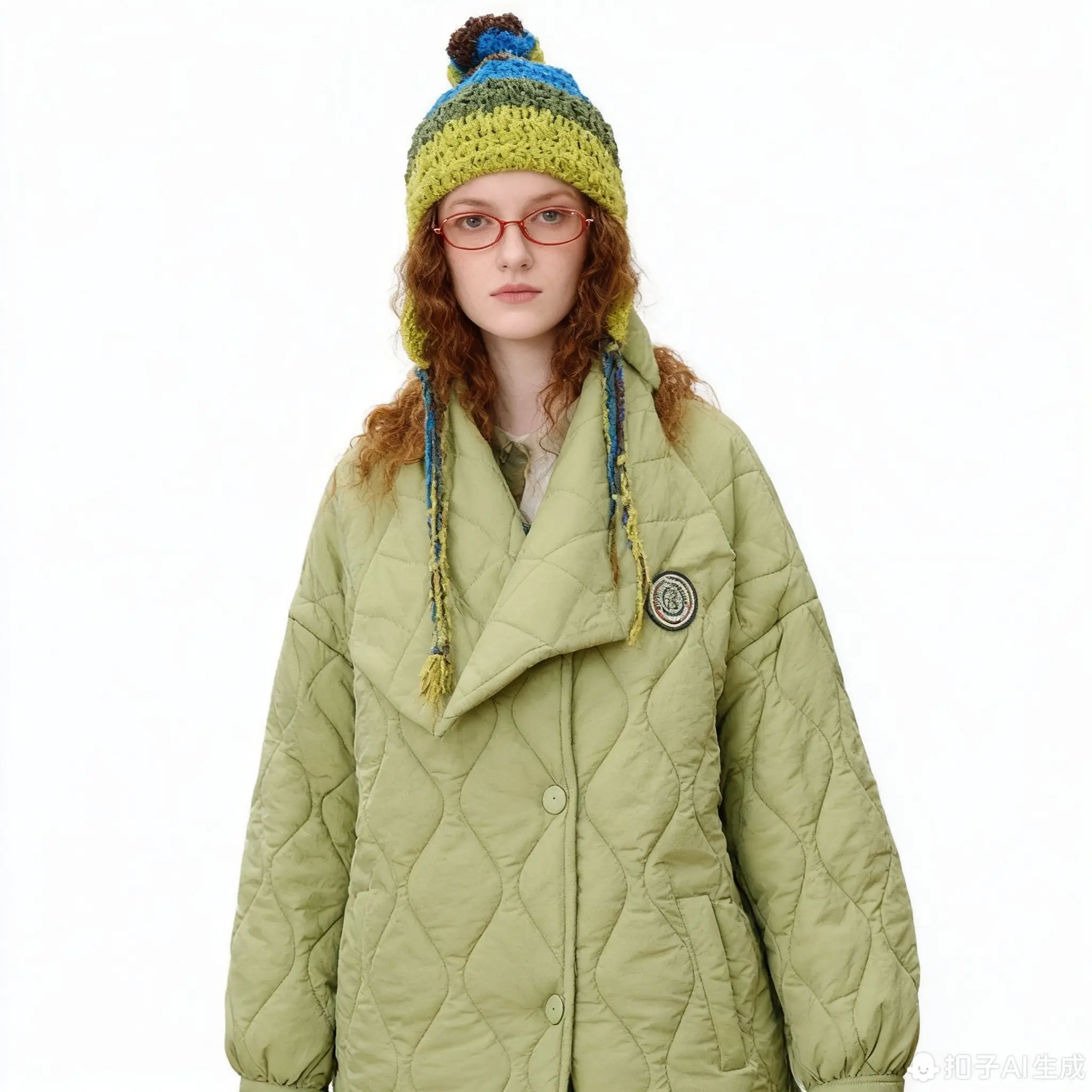 

Женская стеганая куртка узкого кроя 2025 года, легкое зимнее пальто с шарфовым воротником, непухотная теплая миниатюрная верхняя одежда в корейском стиле