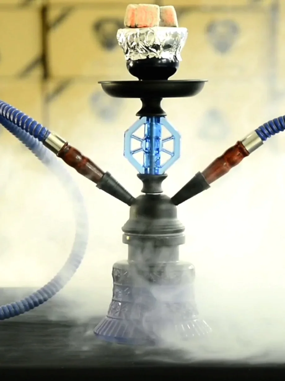 

Pot set Double tube full set Arab culture shisha decorative pot