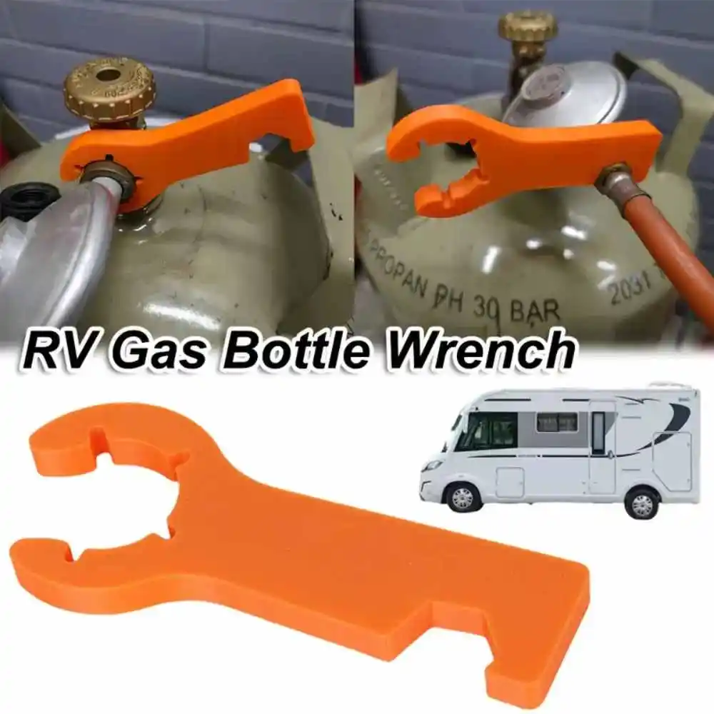 

1 шт. гаечный ключ для бутылок на колесах, сверхмощный регулируемый гаечный ключ из ПВХ с магнитным основанием, подходит для кемпинга и барбекю на открытом воздухе