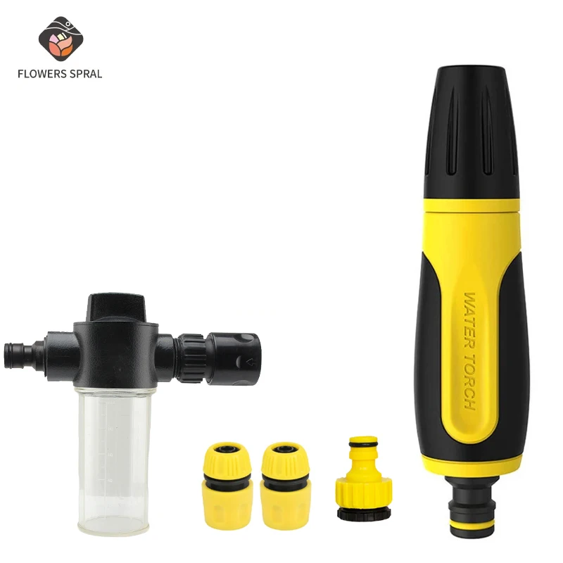 High Pressure Garden Water Spray Gardening Sprayer Water Hose Jet Household Lawn Car Washing Guns Yard Watering Sprinkle ﻿