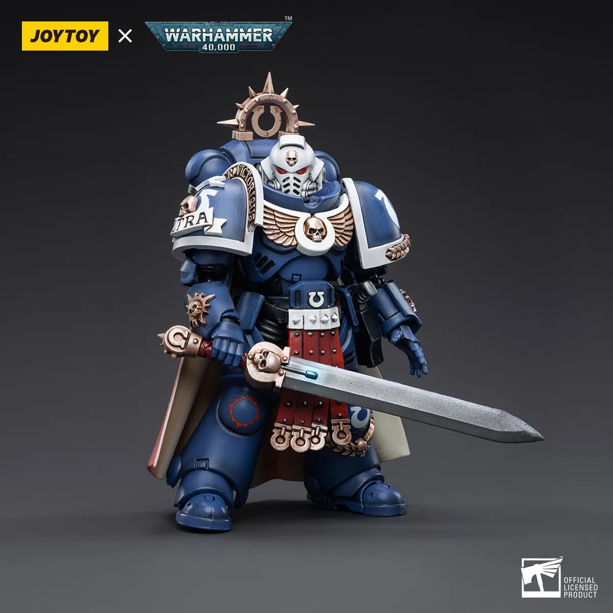 【Accessories】JOYTOY Warhammer 40K 1/18 Action Figure Ultramarines Primaris Captain Model Toy  3.75inch