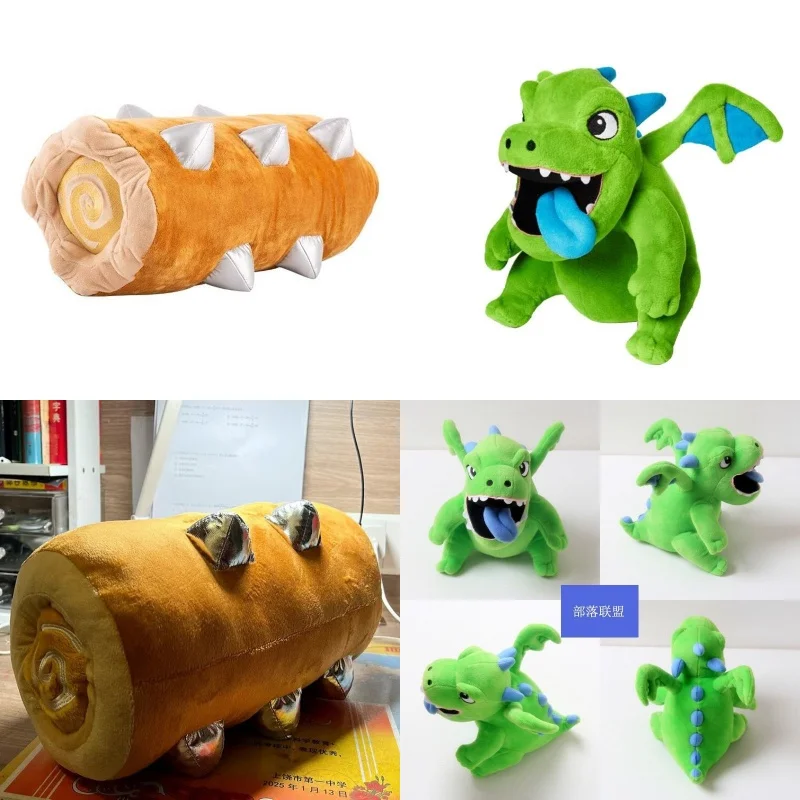 GAME Clash of Clans Clash Royale Log Doll Plush Pillow Cute Flying Dragon Baby and undead Plush Animals toy Friend Birthday Gift