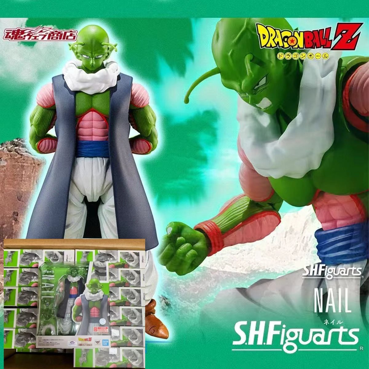 

【In Stock】Bandai Sh Figuarts Dragon Ball SHF NAIL Action Figures Anime Model Toys Figura Pvc Gifts