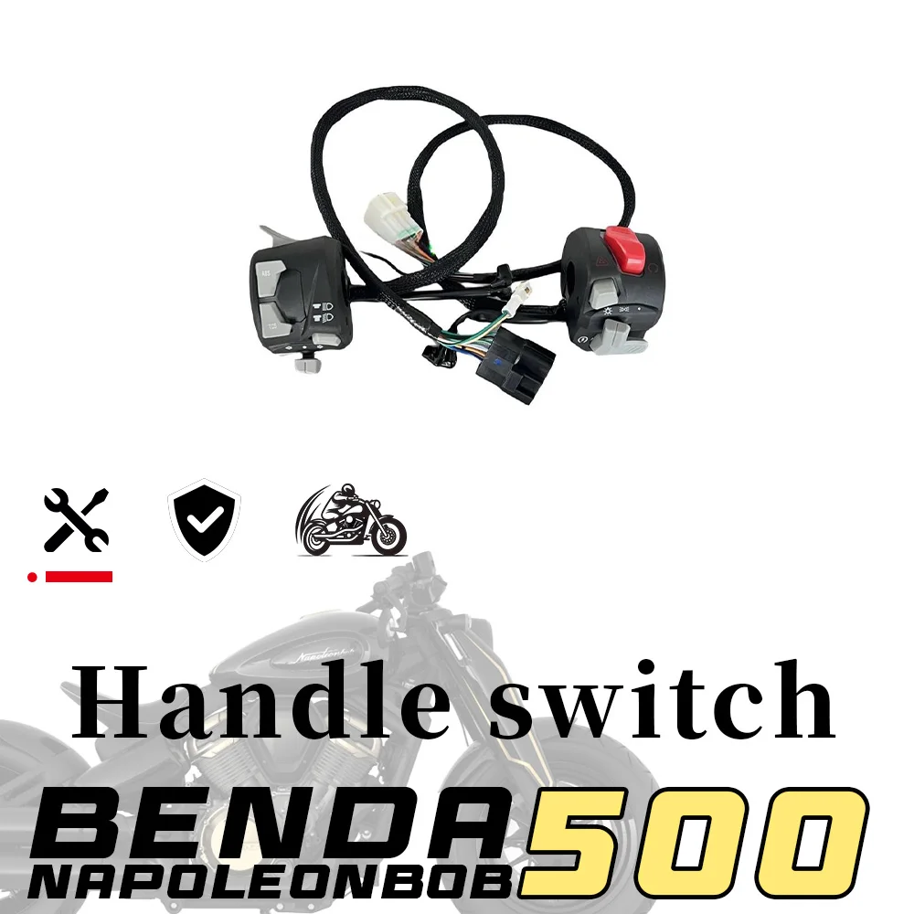 

Ignition button, start button, overtaking button, BENDA NAPOLEONBOB 500 left and right handlebar switches, 500 napoleonbob