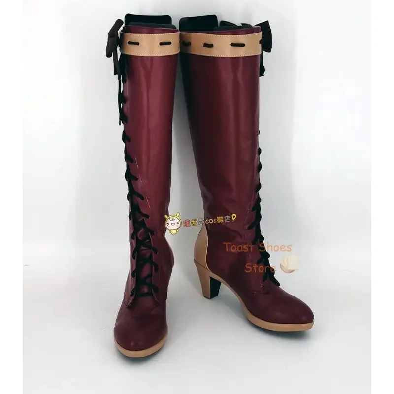 

Anime Violet Evergarden Cosplay Shoes Violet Boots Comic Cos Boots for Comic Con Halloween Costumes Shoes for Women