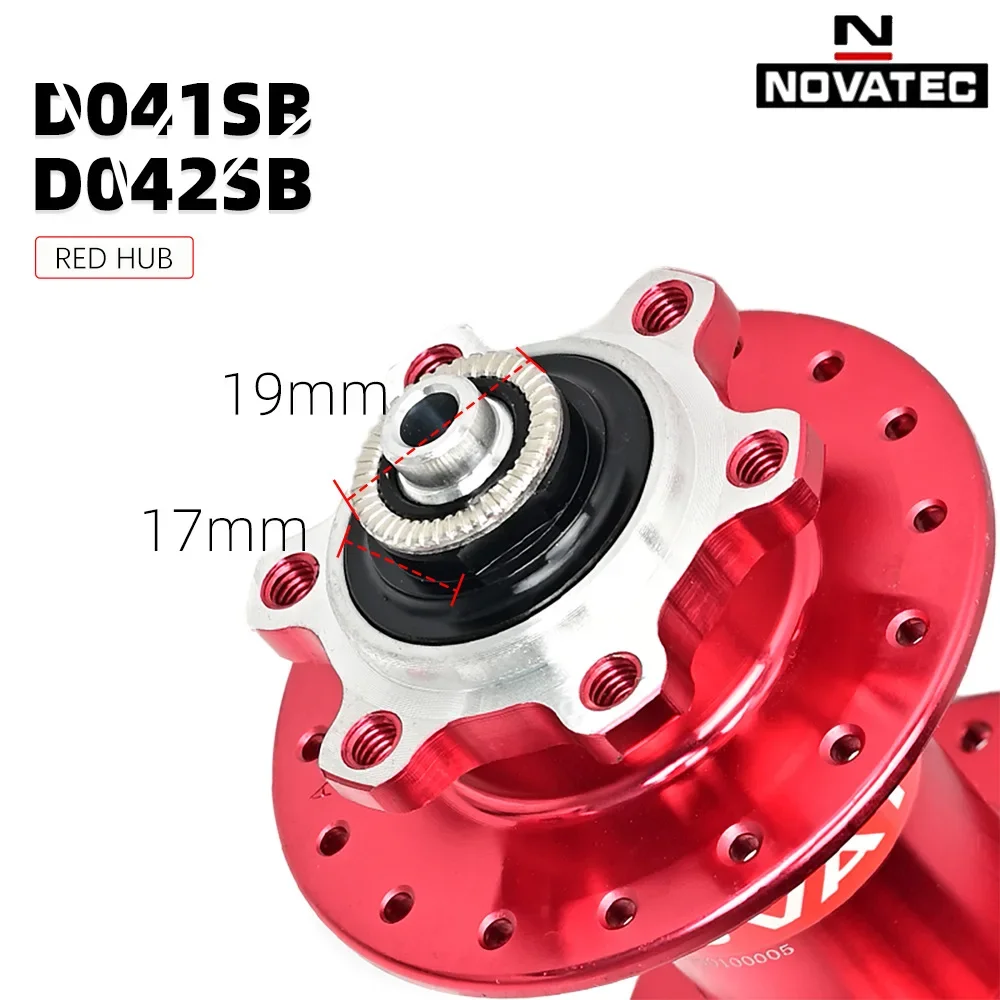 Novatec Hub HG Cubo 28H 32H 36H D041SB D042SB Hub 7/8/9/10/11/12Speed MTB Bike Disc Brake Hub Front/Rear Bicycle Bearing Hubs