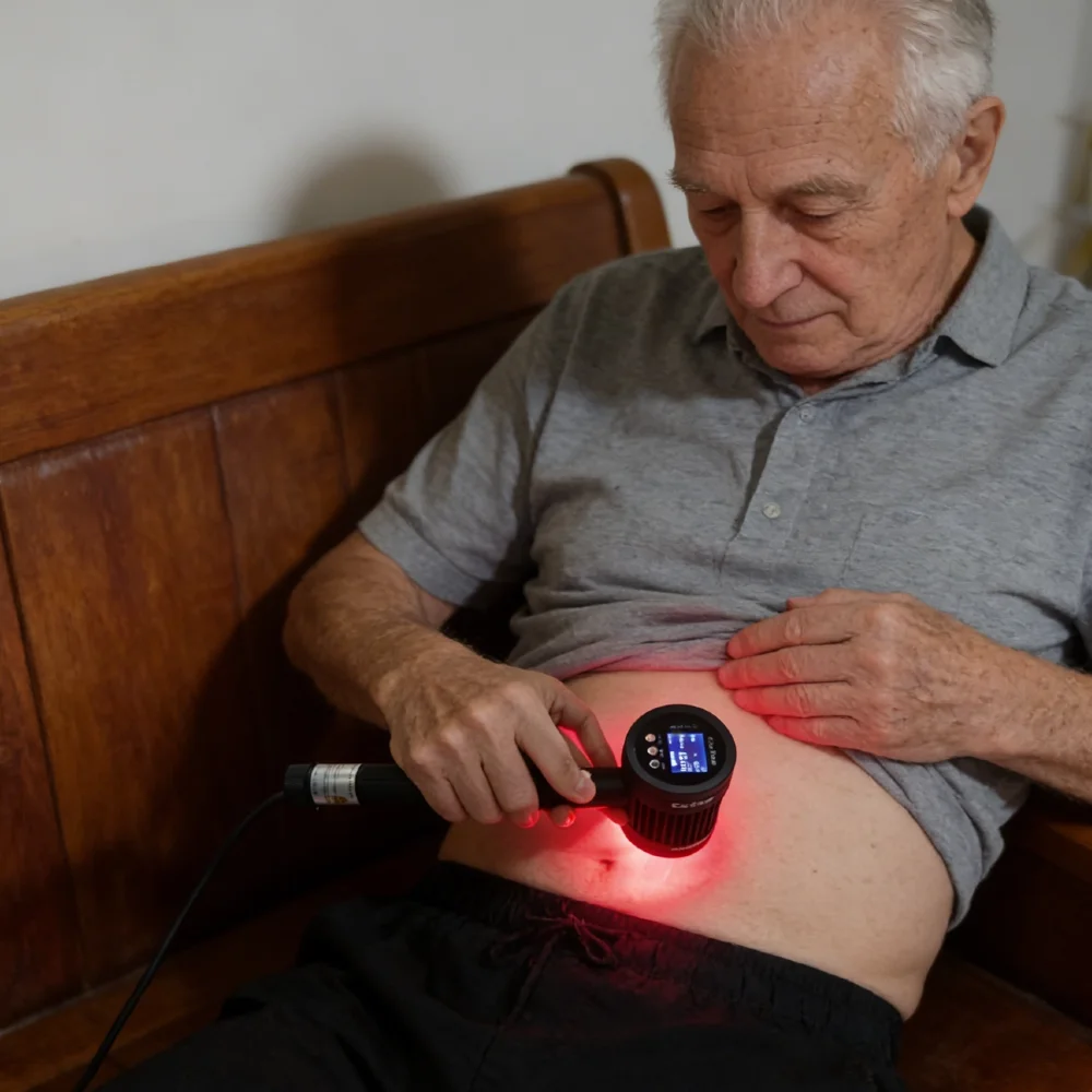 

1295mw Clinical Laser Therapy Device, Promotes Cell Growth Wound Healing & Nerve Function, Treats Back Pain and Chronic