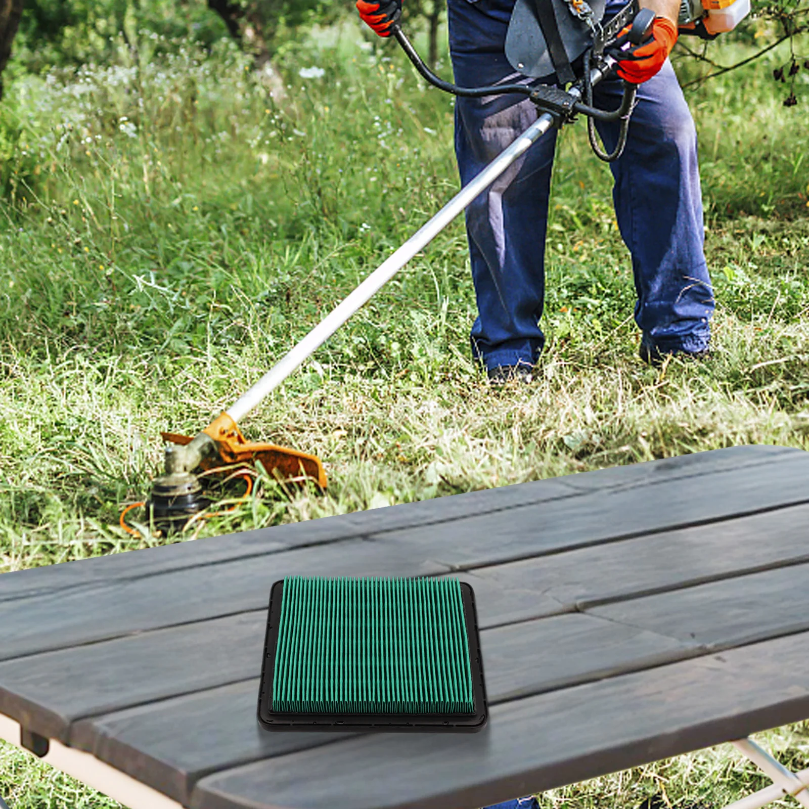 Air Filter Replacement 10*11*1 Engine Air Filter User-friendly Design Cost-Effective Solution Engine Protection