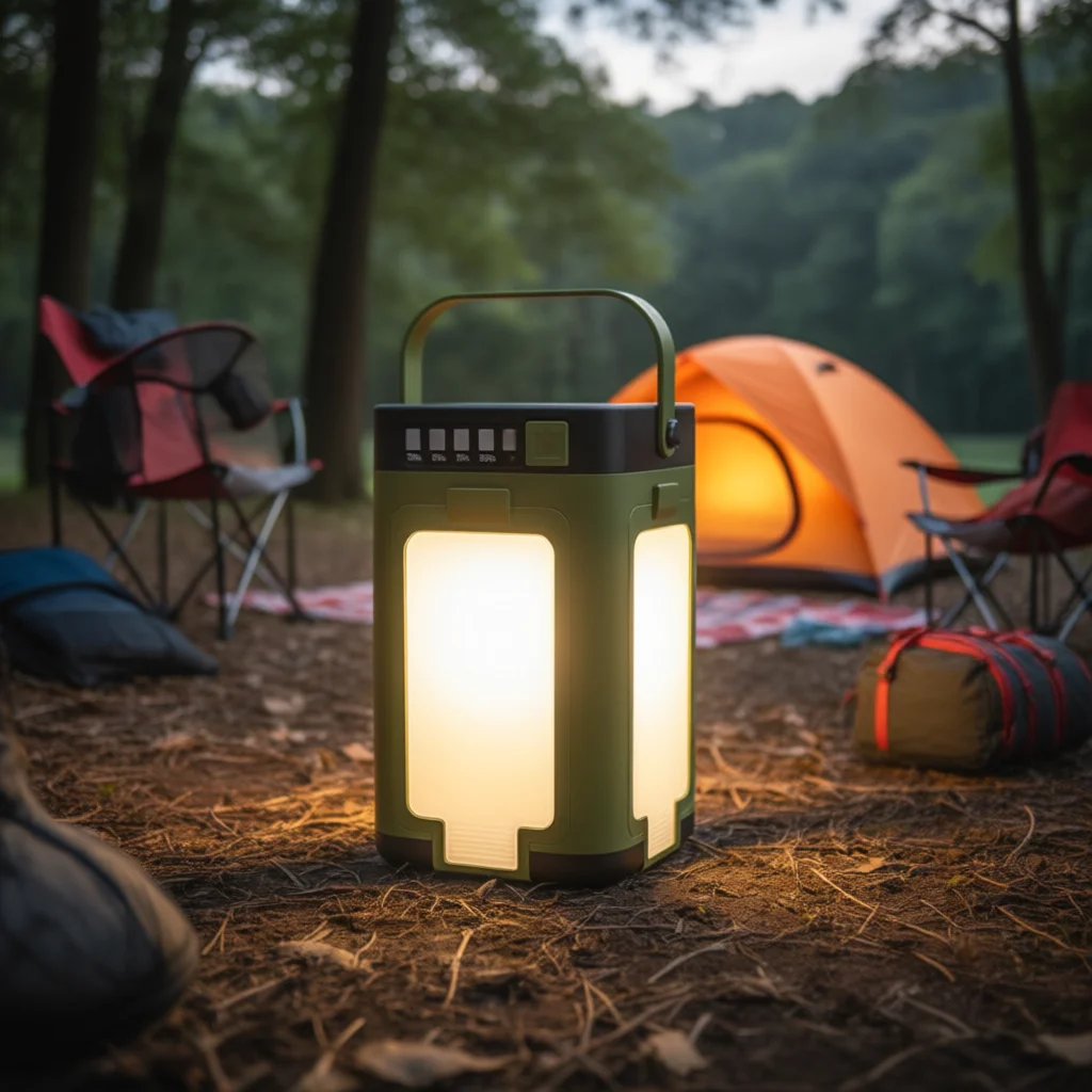 

Портативная лампа для кемпинга на открытом воздухе, для пешего туризма, рыбалки, для экстренного ночного использования, светящееся оборудование, практичное освещение, доставка с батареей