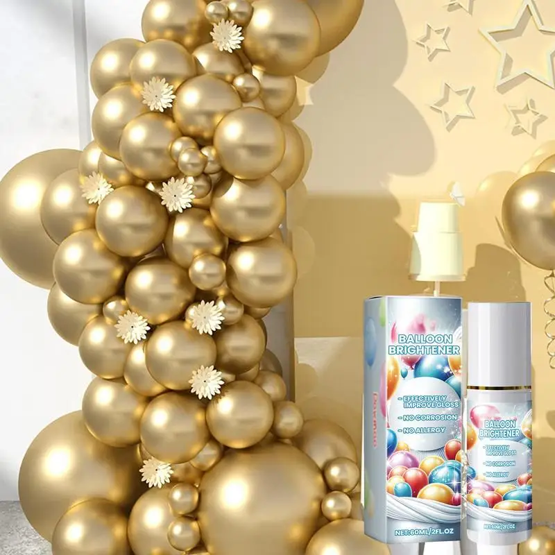 Balloon Brightening Spray Balloon Gloss Shining Spray Balloon High Gloss Spray Balloon Brightener Quick Drying Spray Brightener