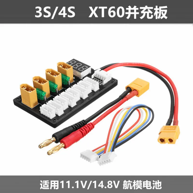 nova-placa-de-expansao-de-carga-lipo-de-equilibrio-e-descarga-3s-4s-xt60-plug-b6