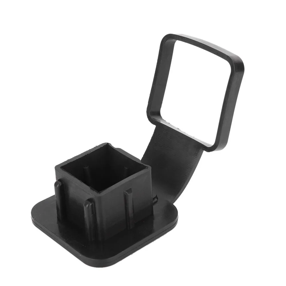 Fit Most Vehicles Rubber Receiver Cover Black Plug Cap Dust Protector Tube Plug Insert Trailer Protection