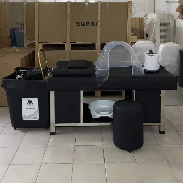 Popular Thai Style Head Spa Shampoo Bed Japanese Salon Furniture  Color Available