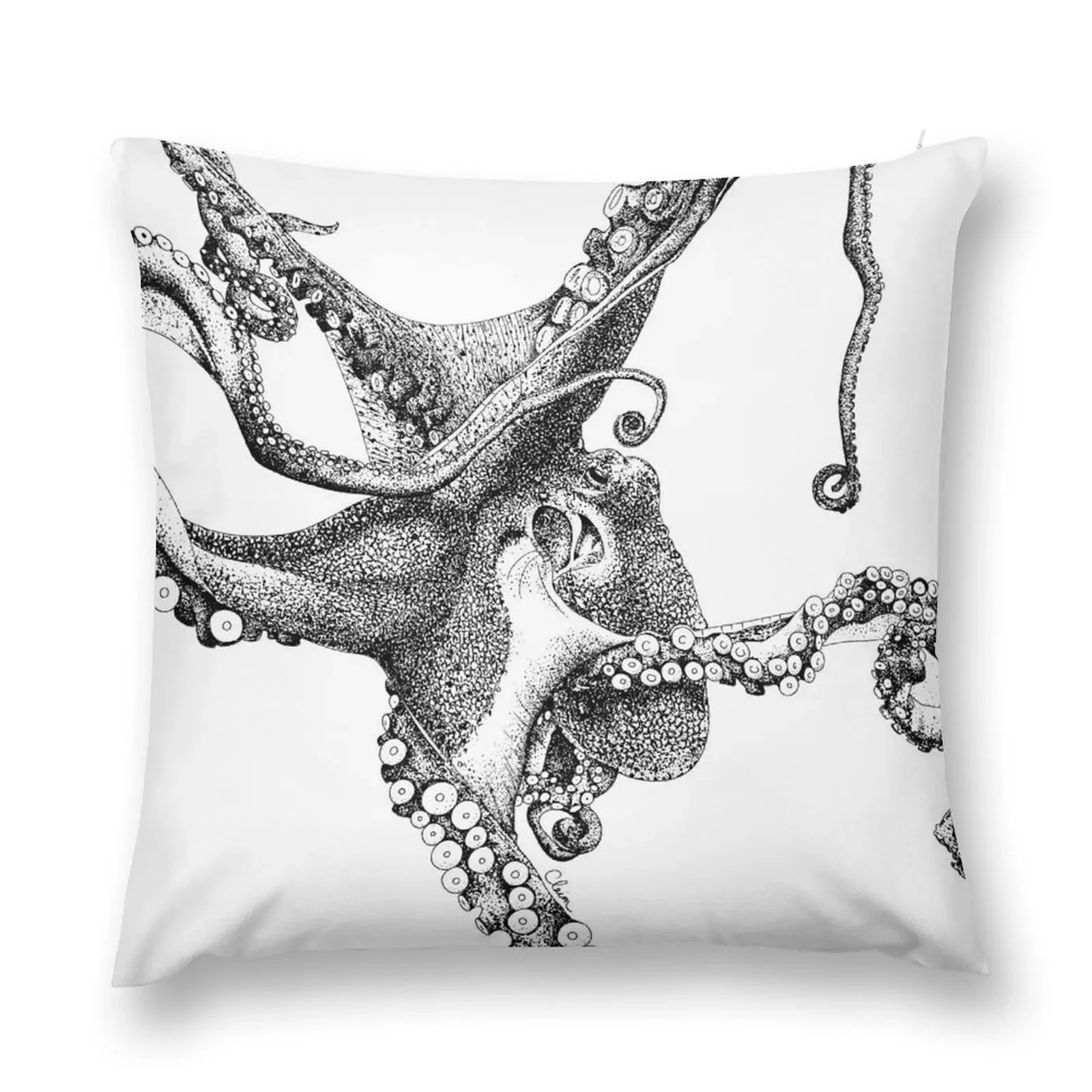 

Octopus Throw Pillow pillow pillowcase christmas decorations for home 2025 Pillow Decor Marble Cushion Cover