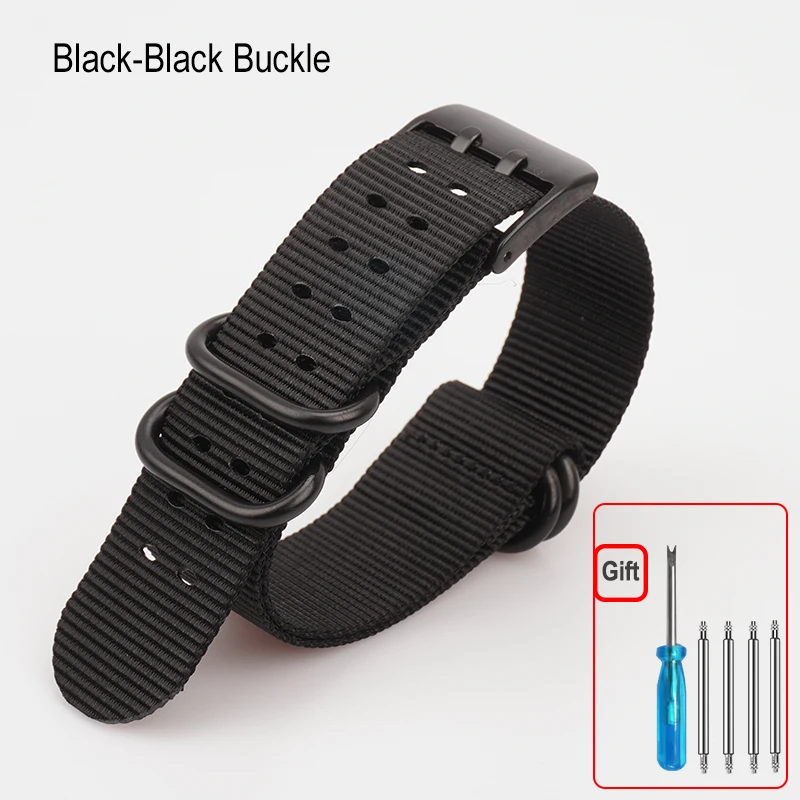 22mm 23mm Military Nylon Watch Strap waterproof sport watchbands for Luminox 3581 8821 8831 3051 Series Breitling IWC watchbands