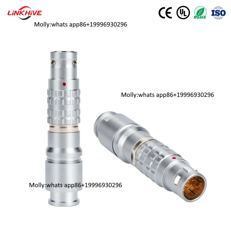 Custom Design Multiple Pins OEM Industrial Automation Equipment Cable Assembly Power Signal Break Away Circular Connector