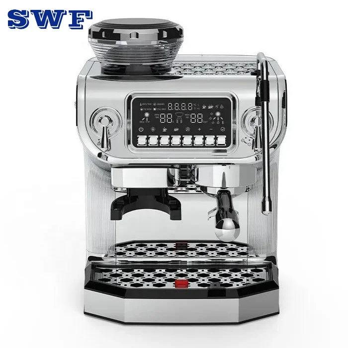 19 Bar professional home automatic 4 in 1 cafetera cappuccino commercial coffee maker/espresso machine with grinder