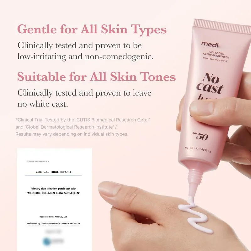 3pcs-collagen-brightening-protective-cream-lightweight-breathable-non-white-cast-nourishing-skin-mild-face-sunscreen-lotion