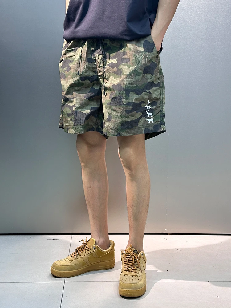 

Мужские ультратонкие повседневные шорты-бриджи American Hot Pants с камуфляжным принтом для лета, быстросохнущие, в наличии