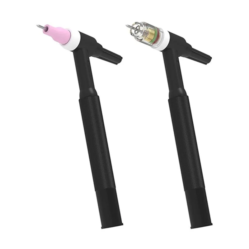 ABAE-68PCS kit de acessórios para tocha de soldagem tig, pinças de bico, corpo stubb, lente de gás, kit de copo de vidro para WP-17/18/26