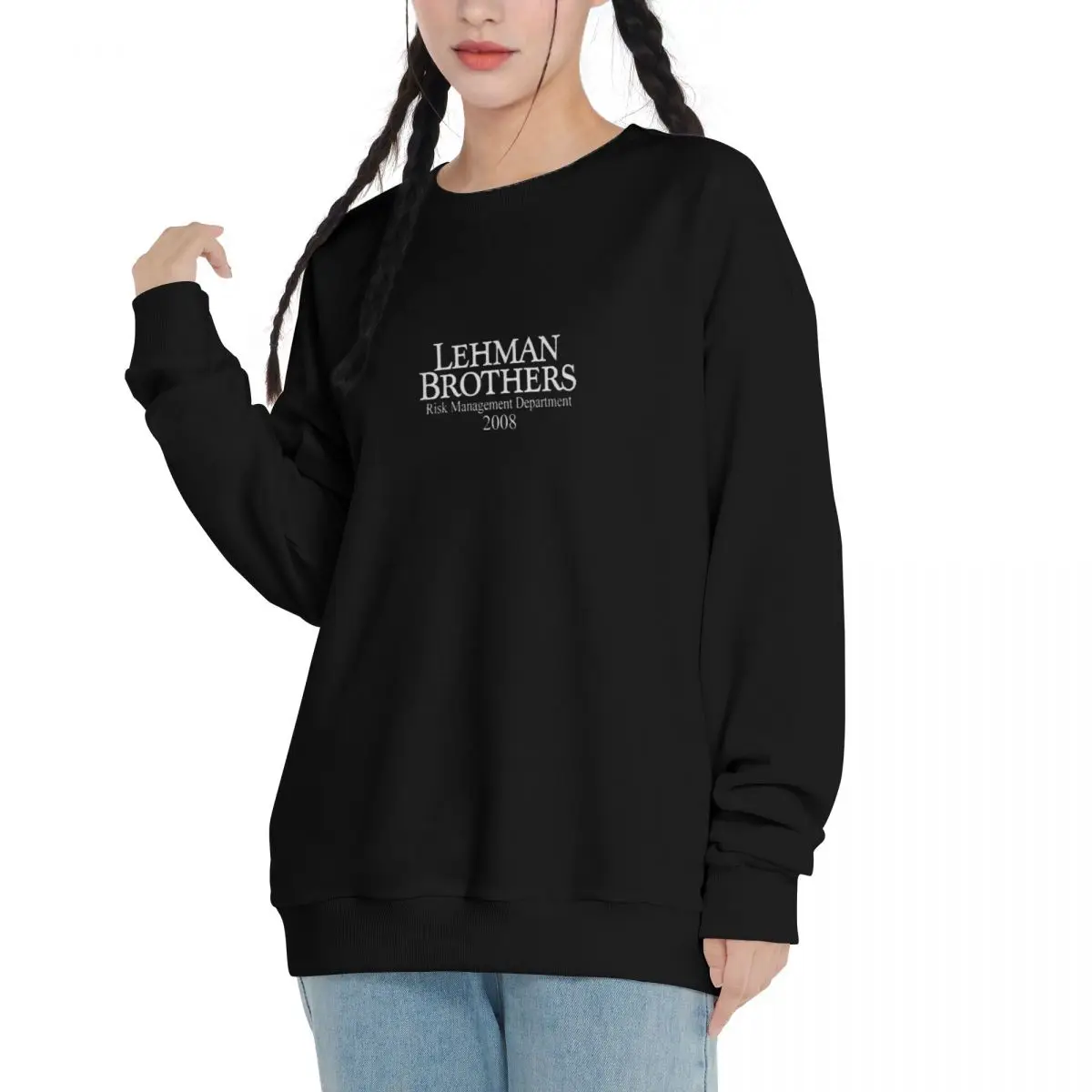 Lehman Brothers Risk Management Department 2008 Casual Sweatshirts Men Women Cotton Basic Hoodies Pullover Hiphop