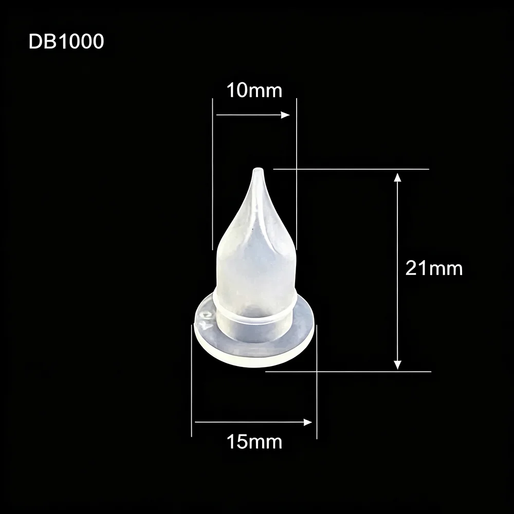 10PCS Clear Silicone Duckbill Valve for Food Industry