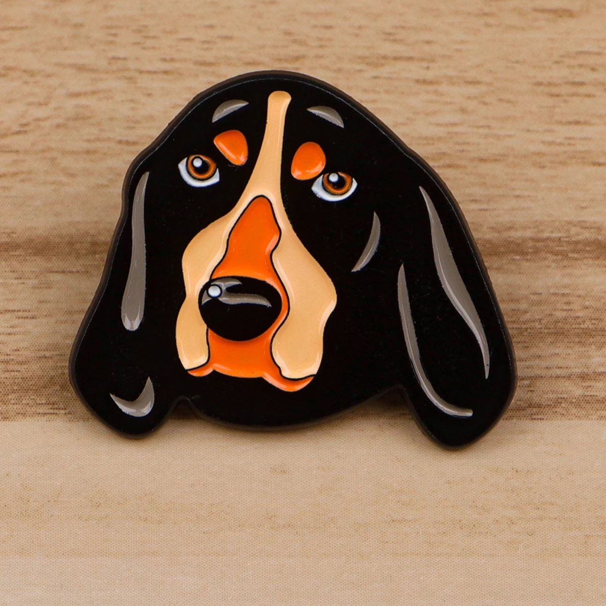 Cute Pet Dog Enamel Pin Badges on Backpack Brooches for Women Men Lapel Pins Funny Animal Jewelry Cosplay Accessories Toys Gift