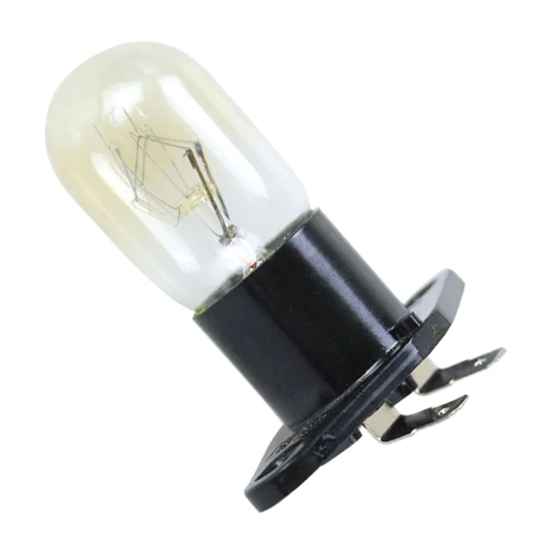 230V 20W Microwave Halogen Light Bulb Replacement with 2-Pin Base Refrigerator Oven Lighting Bulb Small Appliance Drop Shipping